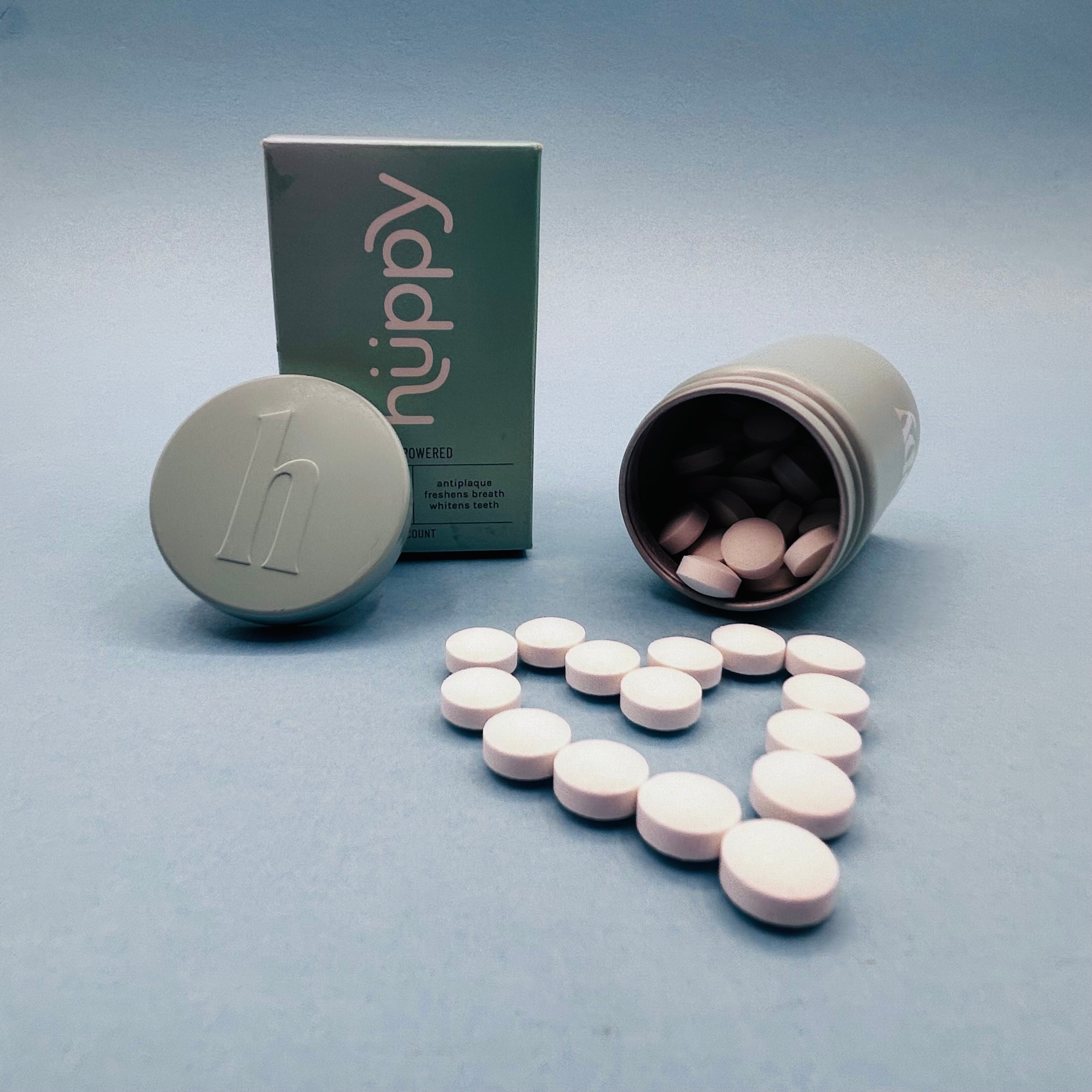 Huppy Plastic Free Toothpaste Tablets